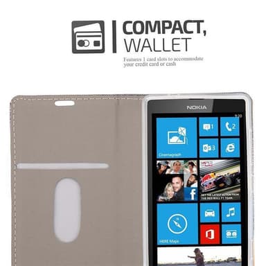 Nokia Lumia 520 / 521 Suojakuori Lompakkokotelo