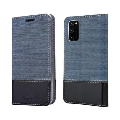 Honor View 30 PRO Suojakuori Lompakkokotelo (Sininen)
