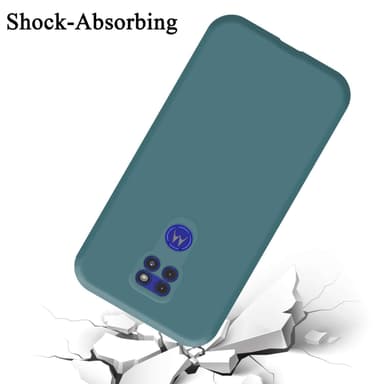 Motorola MOTO G9 PLAY Suojakuori Kotelo (Green)