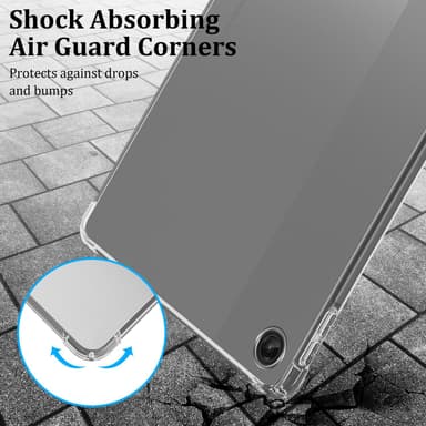 Lenovo Tab M10 Plus 3er Suojakuori Kotelo (Läpinäkyvä)