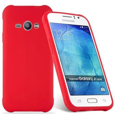 Suojakuori Samsung Galaxy J1 ACE Kotelo (Punainen)