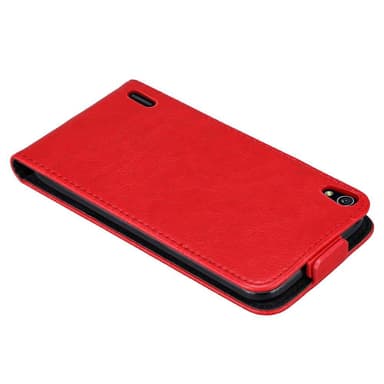 Huawei ASCEND P7 Suojakuori Lompakkokotelo (Punainen)