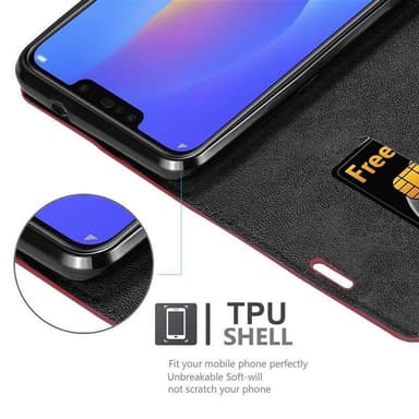 Samsung Galaxy J4 PLUS Suojakuori Lompakkokotelo