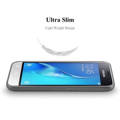 Samsung Galaxy J1 2016 Suojakuori Kotelo (harmaa)