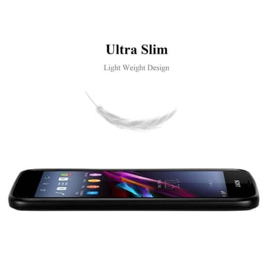 Sony Xperia E1 Suojakuori Kotelo (Musta)