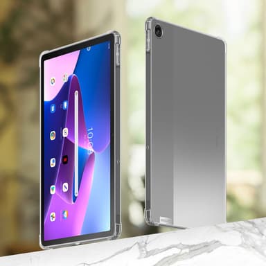 Lenovo Tab M10 Plus 3er Suojakuori Kotelo (Läpinäkyvä)