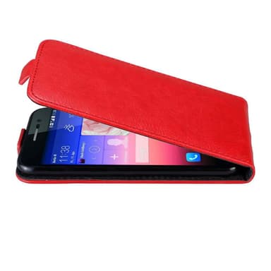 Huawei ASCEND P7 Suojakuori Lompakkokotelo (Punainen)