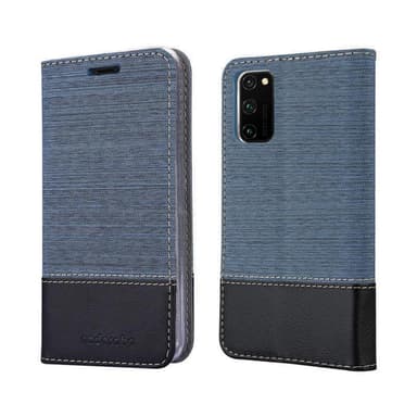 Honor View 30 PRO Suojakuori Lompakkokotelo (Sininen)