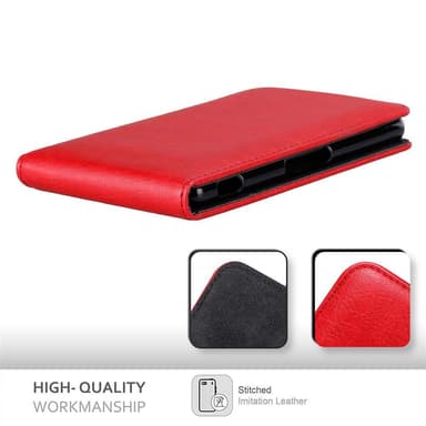 Sony Xperia Z3 Suojakuori Lompakkokotelo (Punainen)