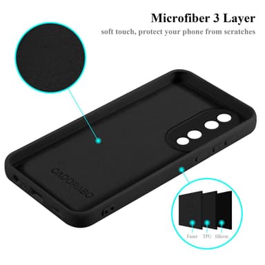 Honor 90 Suojakuori Kotelo Case (Musta)