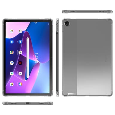 Lenovo Tab M10 Plus 3er Suojakuori Kotelo (Läpinäkyvä)