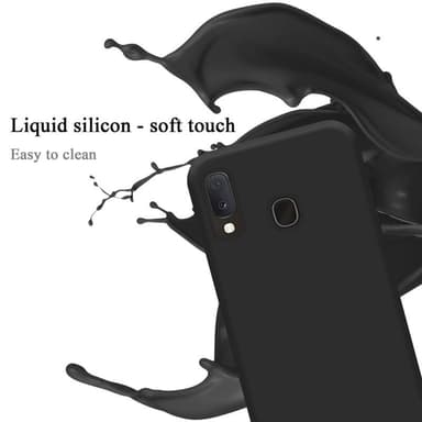 Samsung Galaxy A10e / A20e Suojakuori Kotelo (Musta)