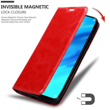 Realme 7 PRO Suojakuori Lompakkokotelo (Punainen)