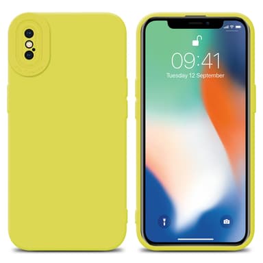 iPhone X / XS Suojakuori Kotelo (Keltainen)