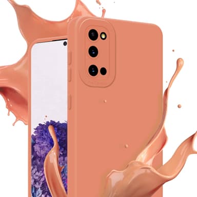 Samsung Galaxy S20 Suojakuori Kotelo (Oranssi)