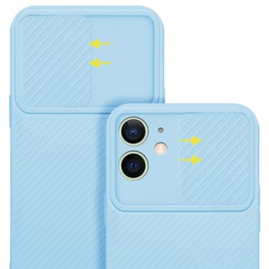iPhone 12 MINI Suojakuori Kotelo (Sininen)
