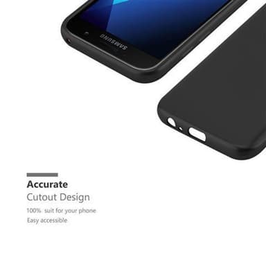 Samsung Galaxy A5 2017 Suojakuori Kotelo (Musta)
