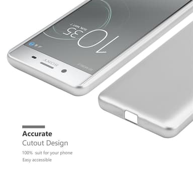Sony Xperia XZ PREMIUM Suojakuori Kotelo (Hopea)