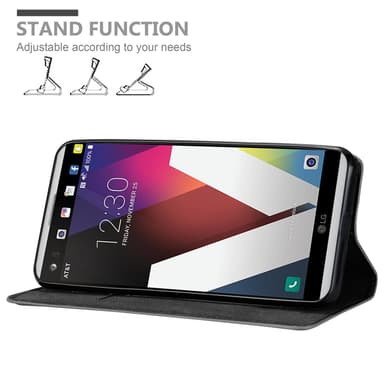 LG V20 Suojakuori Lompakkokotelo (harmaa)
