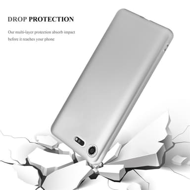 Sony Xperia XZ PREMIUM Suojakuori Kotelo (Hopea)