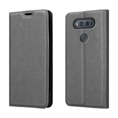 LG V20 Suojakuori Lompakkokotelo (harmaa)