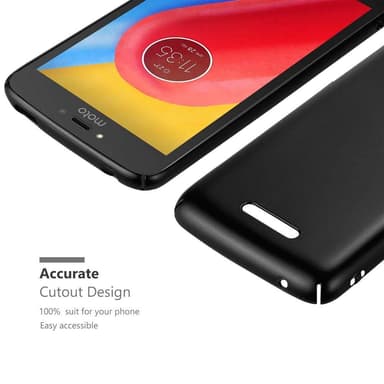 Motorola MOTO C PLUS Suojakuori Kotelo Cover (Musta)