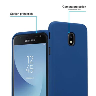 Samsung Galaxy J5 2017 Suojakuori Kotelo (Sininen)
