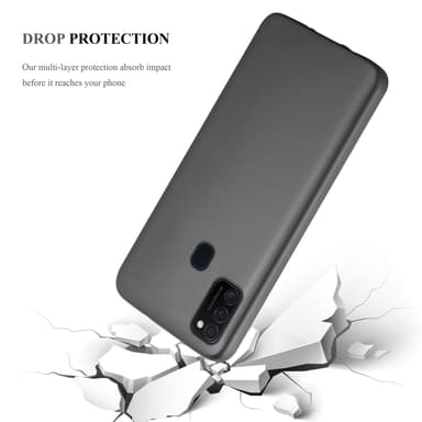 Samsung Galaxy M21 / M30s Suojakuori Kotelo (harmaa)