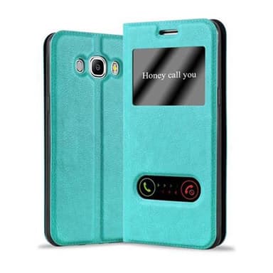 Lompakkokotelo Samsung Galaxy J5 2016 Case (Turkoosi)
