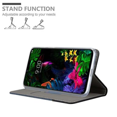 LG G8 Suojakuori Lompakkokotelo (Sininen)