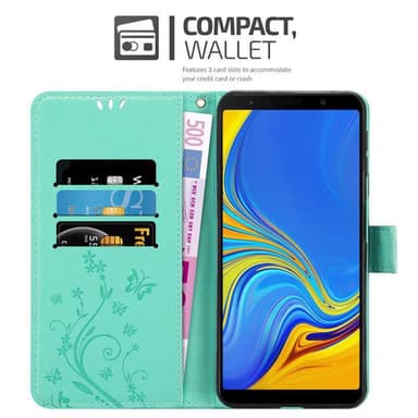 Samsung Galaxy A7 2018 Suojakuori Lompakkokotelo