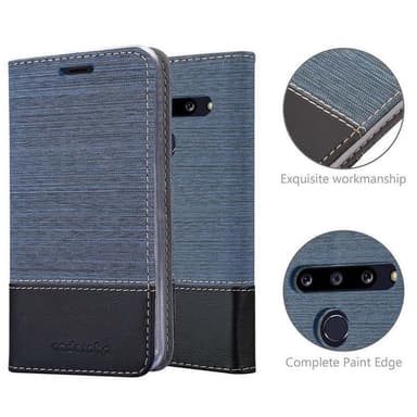LG G8 Suojakuori Lompakkokotelo (Sininen)
