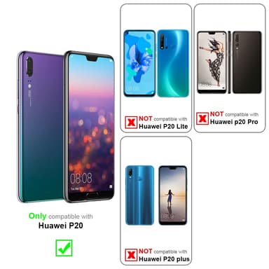 Huawei P20 Suojakalvo Karkaistu lasi Näytönsuoja