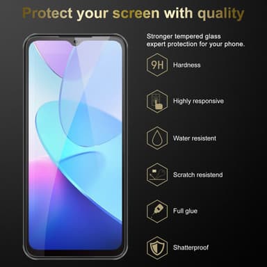 Oukitel C31 Näytönsuoja Karkaistu lasi Suojakalvo
