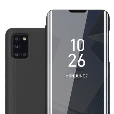 Suojakuori Samsung Galaxy A31 Lompakkokotelo (Musta)