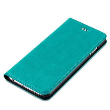 iPhone 6 / 6S Suojakuori Lompakkokotelo (Turkoosi)