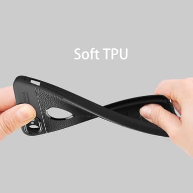 iPhone 7 / 7S / 8 / SE 2020 Suojakuori Cover (Musta)