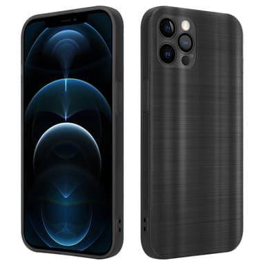 Suojakuori iPhone 12 PRO MAX Kotelo (Musta)
