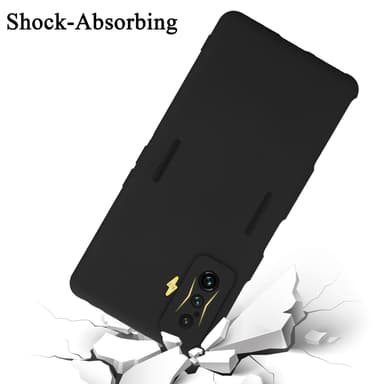 Xiaomi Poco F4 GT Suojakuori Kotelo Case (Musta)
