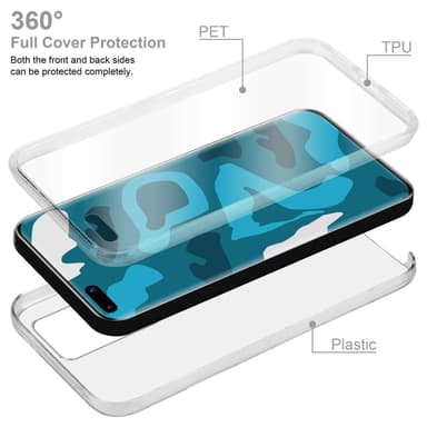 Huawei P40 PRO / P40 PRO+ Suojakuori Cover (Läpinäkyvä)