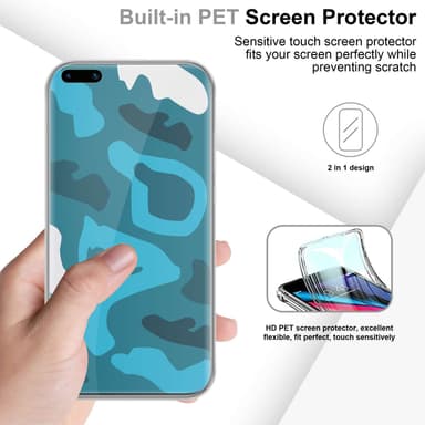 Huawei P40 PRO / P40 PRO+ Suojakuori Cover (Läpinäkyvä)