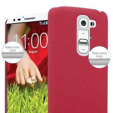 LG G2 MINI Suojakuori Kotelo Case (Punainen)