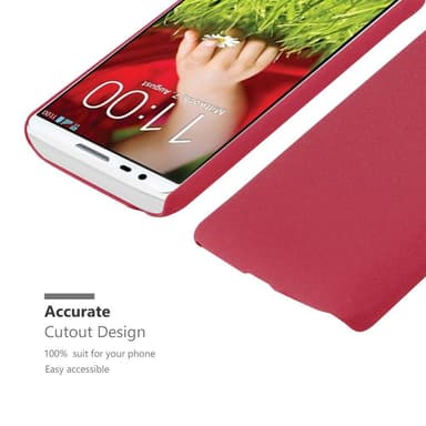 LG G2 MINI Suojakuori Kotelo Case (Punainen)