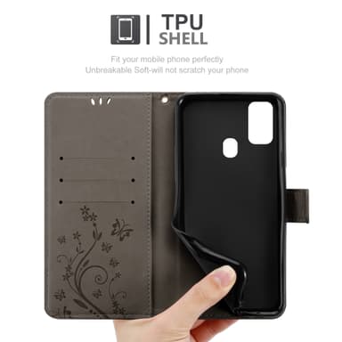 Samsung Galaxy M21 / M30s Suojakuori Lompakkokotelo