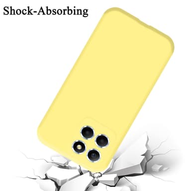 Honor X8 5G Suojakuori Kotelo Case (Keltainen)