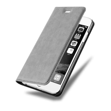 iPhone 6 / 6S Suojakuori Lompakkokotelo (harmaa)