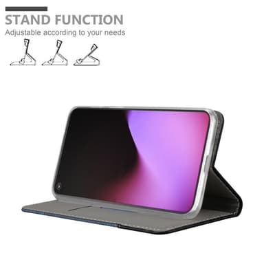 Google PIXEL 5 Suojakuori Lompakkokotelo (Sininen)