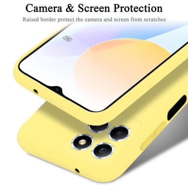 Honor X8 5G Suojakuori Kotelo Case (Keltainen)
