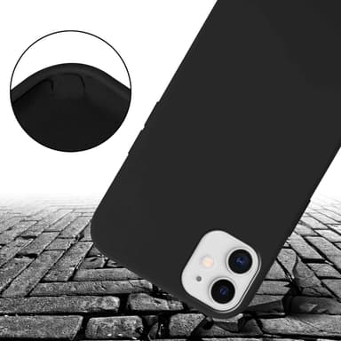 Suojakuori iPhone 11 Kotelo Ketju (Musta)