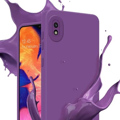Samsung Galaxy A10 Suojakuori Kotelo (Violetti)